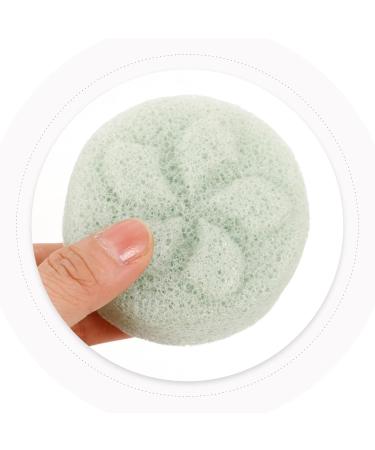 FOMIYES Natural Konjac Facial Sponge - Gentle Exfoliating Cleansing Puff for Men & Women | Ideal for Shower & Spa - Buy Online on GoSupps.com