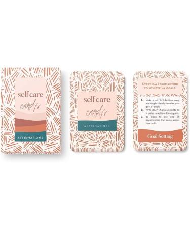 52 Self Care Affirmation Cards for Anxiety & Stress Relief - Meditation, Mindfulness, Relaxation - Buy Online on GoSupps.com
