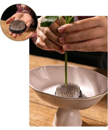 Stainless Steel Flower Frog Arrangement Holder - 2 Inch (2pcs) - Buy Online on GoSupps.com