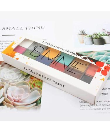 Lurrose 12 Fluorescent Body Painting Cream - Vibrant Cosmetic Pigment for Kids & Adults | International Shipping Available - Buy Online on GoSupps.com