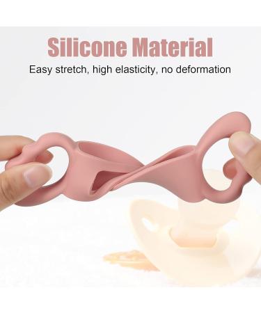 3 Pieces Baby Silicone Bottle Handles - Wide Neck Feeding Handle Set for Easy Grip - Lightweight and Portable - Perfect for Baby Shower Gift (Pink/Green/Blue) - Buy Online on GoSupps.com