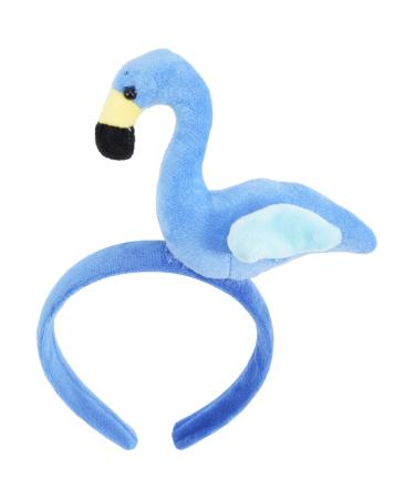 MAGICLULU Flamingo Headband Cartoon Hairband Skin Care Hairband Party Hair Accessory Lovely Headband Cloth Hair Hoop Adorable Cartoon Hair Decor Cartoon Hair Hoop for Photo Prop