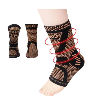 DJyouxian Dujia Ankle Guards - Compression Brace for Injury Recovery & Pain Relief | Small Size - Buy Online on GoSupps.com