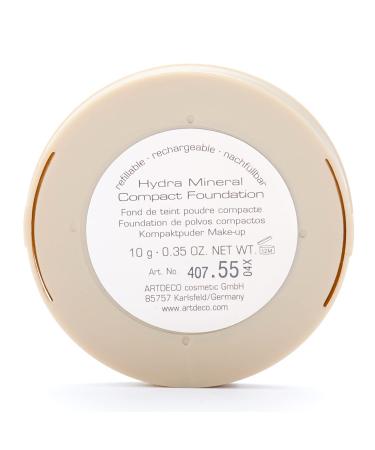 Artdeco Hydra Mineral Compact Foundation Refill - Moisturizing Loose Powder in Compact - 10g 55 Ivory | International Shipping Available - Buy Online on GoSupps.com