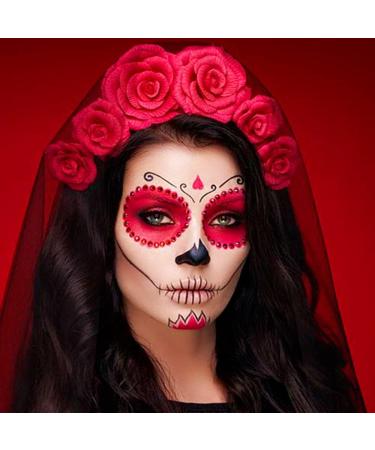 Go Ho Red Face Body Paint Makeup 25g - Professional Water-Based Creamy to Gel Body Painting Palette for Cosplay, SFX, Costumes, Festivals, Halloween - Buy Online on GoSupps.com