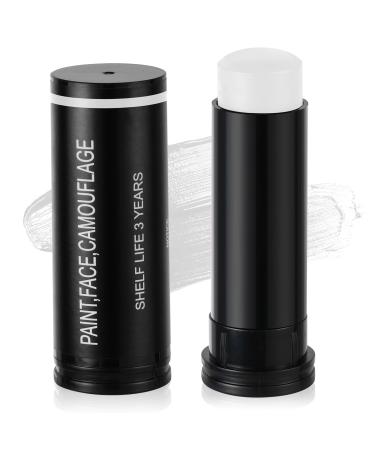 AOMIG Aomig Camouflage Face Painting Body Pencil Stick Face Pencil Stick Army Color Camouflage Face Paint Halloween Makeup (Whit