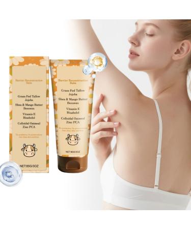 Junerain Deeply nourishing beef tallow face cream moisturizing skin care cream luminous tallow balm for dry and aging skin