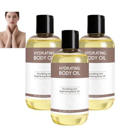 homomdy Rosehip oil for the body antiaging rosehip oil for nourishment and brightening of face and body strengthens the skin barrier firms sagging skin and reduces fine lines 3pcs
