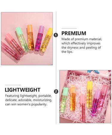 Beaupretty Roll-On Lip Gloss Balm - Moisturizing Fruit Flavored Lipsticks (6 Pcs) - Shop Internationally - Buy Online on GoSupps.com