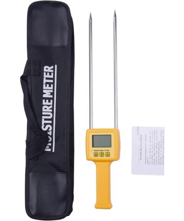 Digital Wood Moisture Meter Grain Moisture Meter Digital Moisture Meter Portable Grain Moisture Meter Use For Corn Wheat Rice Bean Wheat Flour Accurate & Trusted Measures - Buy Online on GoSupps.com