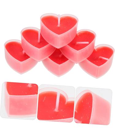 Zerodeko 36 Pcs Heart Shaped Scented Tealight Candles | Romantic Decor for Weddings Baths & Special Occasions - Buy Online on GoSupps.com