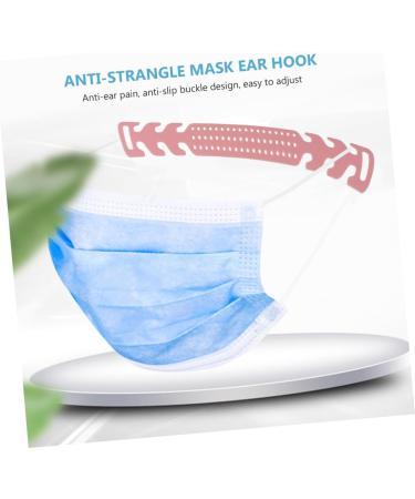 Minkissy 30 pc Mask Ear Cable Loops - Adjustable Mask Strap Buckle Hooks for Ear Protection - Light Blue & Pink Extensions - International Shipping Available - Buy Online on GoSupps.com