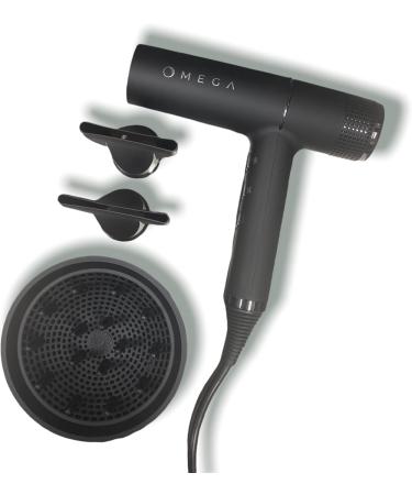 Omega HyperDry Professional Ionic Hair Dryer | Ultra Lightweight 2000W | IQ Perfetto with High-Tech Brushless Motor - Buy Online on GoSupps.com