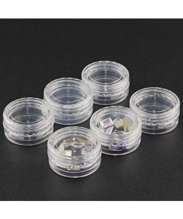 Livecity Nail Art Storage Box - Mini 6 Grid Case for Rhinestones & Jewelry Beads - Multicolor Nail Art Organizer for International Shipping - Buy Online on GoSupps.com