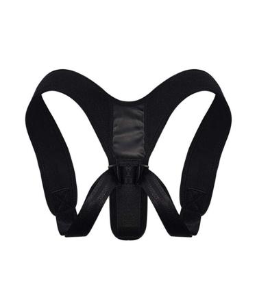 Clavicle Support Slouching Corrective Posture Correction Spine Braces Supports Posture Correct Belt Corrector (Color : Black Size : Chest 23 to 39 Inch) (Black Chest 23 to 39 Inch)