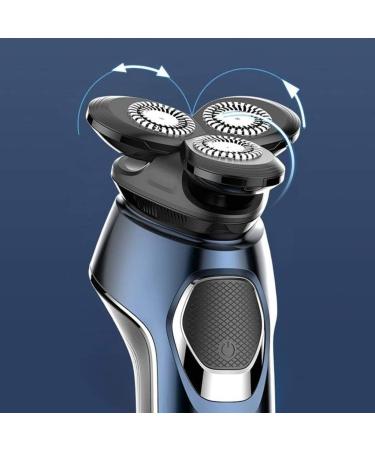 Buy Waterproof Electric Razor for Men | Cordless Rotary Shaver & Beard Trimmer | USB Rechargeable Ideal Gift for Husband & Dad - Buy Online on GoSupps.com