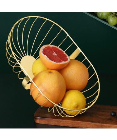 Fruit Basket Fruit Bowl Metal Wire Fruit Basket Modern Mesh Fruit Bowl Fruit Storage Baskets for Bread Vegetable Storage Holder for Kitchen Countertop Kitchen Organizers and Storage (Color : A) - Buy Online on GoSupps.com