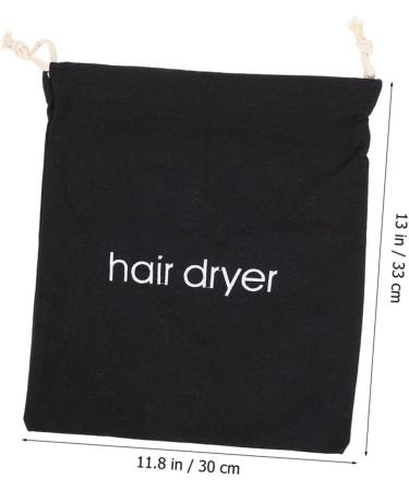 FRCOLOR 4 Pcs Hair Dryer Storage Bag Set - Travel Toiletry & Makeup Bags Canvas Drawstring Holders for Hair Dryers - Perfect Room Supplies - Buy Online on GoSupps.com