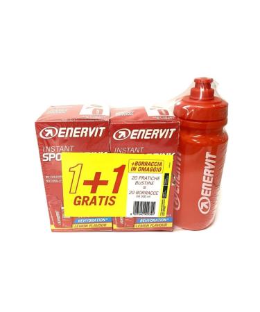 Enervit - Instant Sport Drink lemon flavor kit 10 envelopes of 16 g
