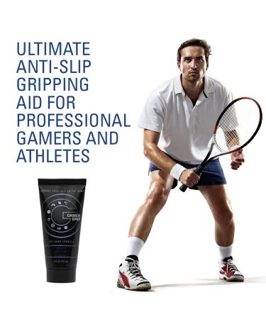 Gamer Grip Instant Dry-Touch Gel - 1oz Bottle | Anti-Slip Grip Aid for Gamers & Athletes - Buy Online on GoSupps.com