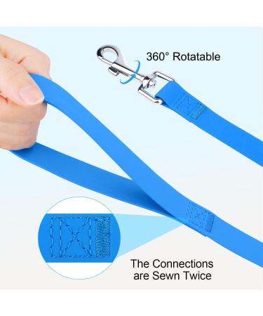 Joytale 5m Waterproof Drag Line Leash for Medium Large & XL Dogs - Durable Long Dog Leash (Blue) - Buy Online on GoSupps.com