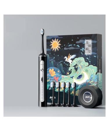 BAIR G2s Pro Intelligent Disinfection Electric Toothbrush Sweep Vibration Deep Cleaning Soft Hair Adult Vibration Sonic Student Couple Fully Automatic Men and Women (32-33 34-35 36-37 38-39 4