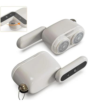 Buy LED Lint Remover - Double Head Electric Fabric Shaver 3 Speeds Efficient Hair Ball Trimmer for Easy Lint Removal - International Shipping Available - Buy Online on GoSupps.com