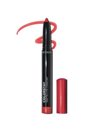 REVLON ColorStay Matte Lite Crayon Lipstick - She's Fly | Smudgeproof, Water-Resistant Non-Drying Lipcolor - Buy Online on GoSupps.com