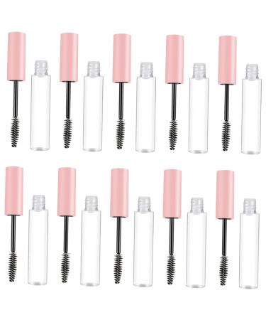 Beavorty 50 Pcs Mascara Empty Tube Eyelash Cream for Clear Mascara Refillable Mini Lipsticks DIY Plastic