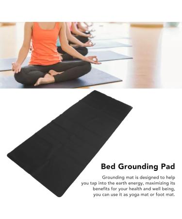 Grounding Mat for Better Sleep & Anxiety Relief | Negative Ion Bracelet for Yoga & Body Health - Buy Online on GoSupps.com