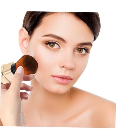 Didiseaon Professional Makeup Brush Cosmetics Brush Fashion Blush Brush Makeup Powder Brush Highlight Miss Banana Clip 2.7*2.7cm Golden - Buy Online on GoSupps.com