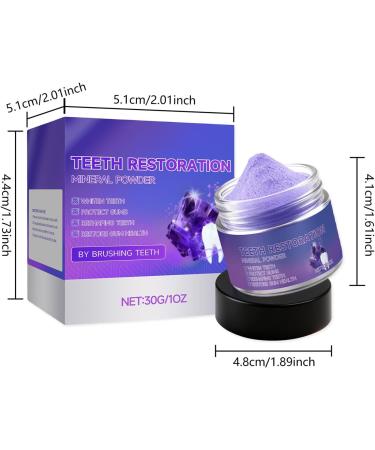 Tooth powder 30 g whitening toothpaste powder for tooth restoration for freshness oral hygiene cleaning adults family morning and evening - Buy Online on GoSupps.com