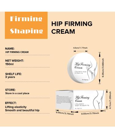 Hip Butt TlGHT Lift Firm Cream - Firming & Shaping Formula for Enhanced Curves for a Bigger Rounder Perkier Natural-Looking Buttock 5.3oz Butt Enhancement for Women - Buy Online on GoSupps.com