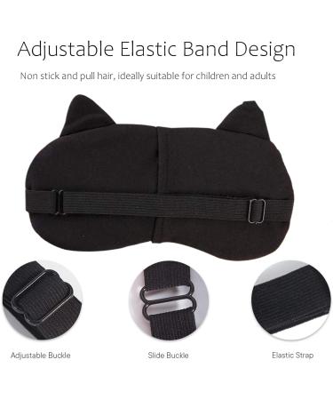 12 Pack Cute Animal Sleep Eye Masks - Plush Blindfolds for Kids Adults & Travel | Funny Cat & Dog Eyeshades for Comfortable Naps & Sleep - Buy Online on GoSupps.com
