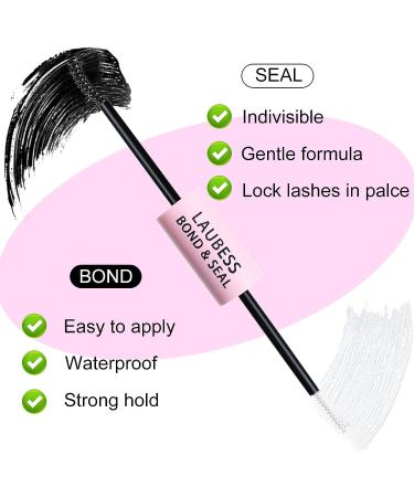 Cluster Lash Glue Kit | Long Lasting & Waterproof DIY Lash Extension | Sensitive Eyes Safe | 5ml+5ml - Buy Online on GoSupps.com