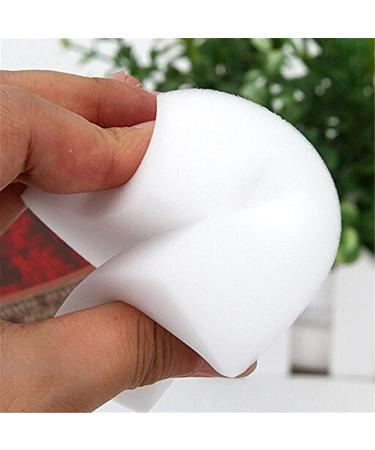 U-M All-Purpose Magic Cleaning Sponge Eraser Foam Household Cleaner Non-Scratch Scrub Sponge Pads for Kitchen White as shown - Buy Online on GoSupps.com