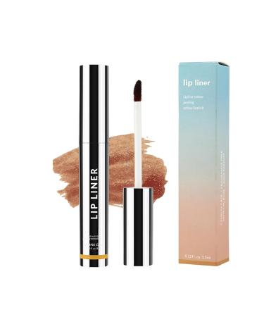 Zinari Peel Off Lip Liner, Long Lasting Peel Off Lip Liner, Peel Off Lip Liner, Zinari Peel Off Lip Liner, Nude Tattoo Waterproof Lip Liner, Detachable Lip Liner(#0