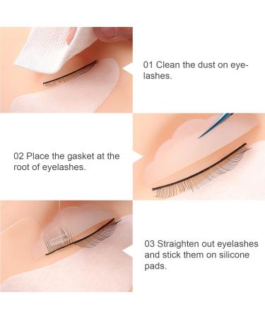 Buy Sskhe 60-Piece Silicone Scalding Protection Eyelash Curl Pads - 5 Models Sizes S/M1/M2/L - Washable & Reusable Beauty Tool for Flawless Makeup - Buy Online on GoSupps.com
