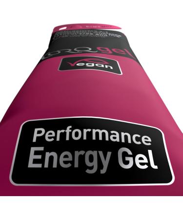 Torq Energy Gel Black Cherry Yoghurt - Sports Cycling Running Gels with 30 g Carbohydrates Box of 15 - Buy Online on GoSupps.com
