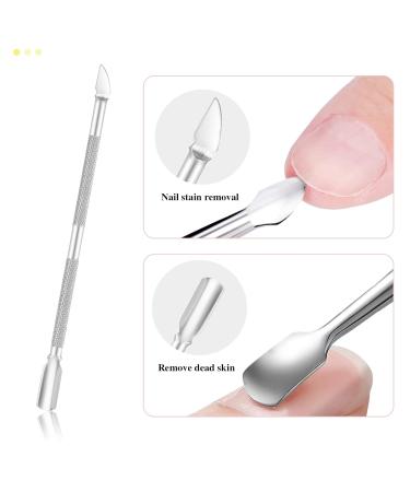 240-Piece Venares Toothed Tips Set - Clear Artificial Toenails for Nail Art | 12 Sizes Glue File & Shaver Included - Buy Online on GoSupps.com