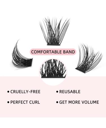 78pcs Crislashes DIY Individual Lashes D Curl Mix 8-16mm - Reusable, Lightweight, Dramatic Look Lashes - Home Use (H-D Curl Mix 8-16mm) - Buy Online on GoSupps.com