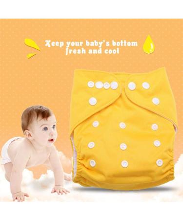 BABY CLOTH POCKET DIAPER: Adjustable Super Absorbent Underwear Pants for Infants - Leak Free & Waterproof - Buy Online on GoSupps.com