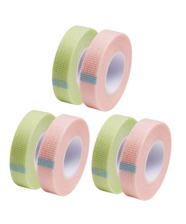 Didiseaon 6 Rolls Lash Tape Eye Patch Japanese-style Non-woven Tape