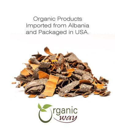 Organic Way Dried Buckthorn Bark (Frangula Alnus) Cut & Sifted - 1LB | Organic  Kosher & Vegan - Non GMO  Gluten Free | USDA Certified - From Albania - Buy Online on GoSupps.com