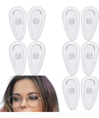 Buy Aizuoni Silicone Glasses Pad Replacement - 5 Pairs Anti-Slip Nose Pads for Glasses & Sunglasses - Buy Online on GoSupps.com