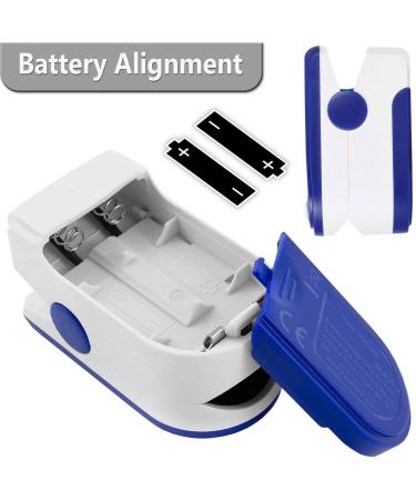 UPGRADE Pulse Oximeter - Oxygen & Heart Rate Monitor for Adults & Children - Large LED Display - Buy Online on GoSupps.com