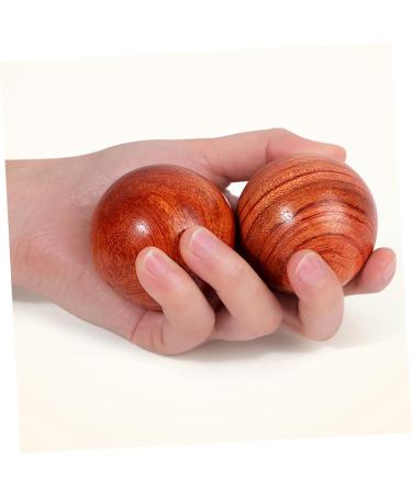 Ultechnovo Solid Wood Massage Balls - 4 Pieces for Muscle Relief Trigger Point Therapy & Foot Massage - Enhance Blood Circulation & Wellness - Buy Online on GoSupps.com