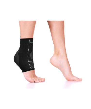 Ankle Sleeve Compression Support - Comfortable Anti-Slip Foot Sleeves for Daily Wear - Large Snug Fit Ankle Support Socks - Buy Online on GoSupps.com