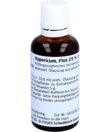 Buy Hypericum Flow 25% Oil 50 ml - Premium Quality Fast International Shipping - Buy Online on GoSupps.com