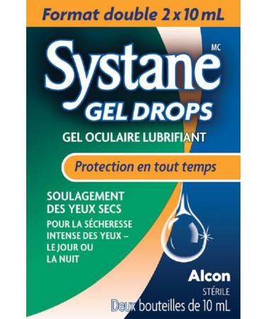Systane Gel Drops Lubricant Eye Drops Twin 2 Count - Buy Online on GoSupps.com